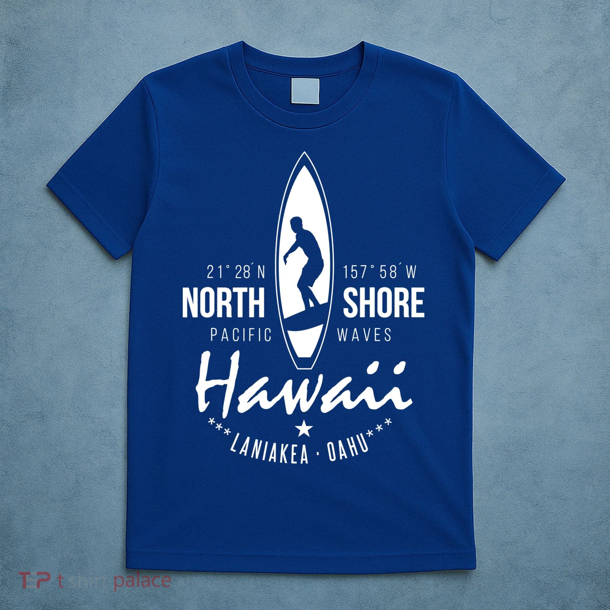 Surfer Gift Hawaii North Shore Laniakea Beach Oahu T-Shirt