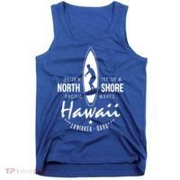 Surfer Gift Hawaii North Shore Laniakea Beach Oahu Tank Top thumb 0