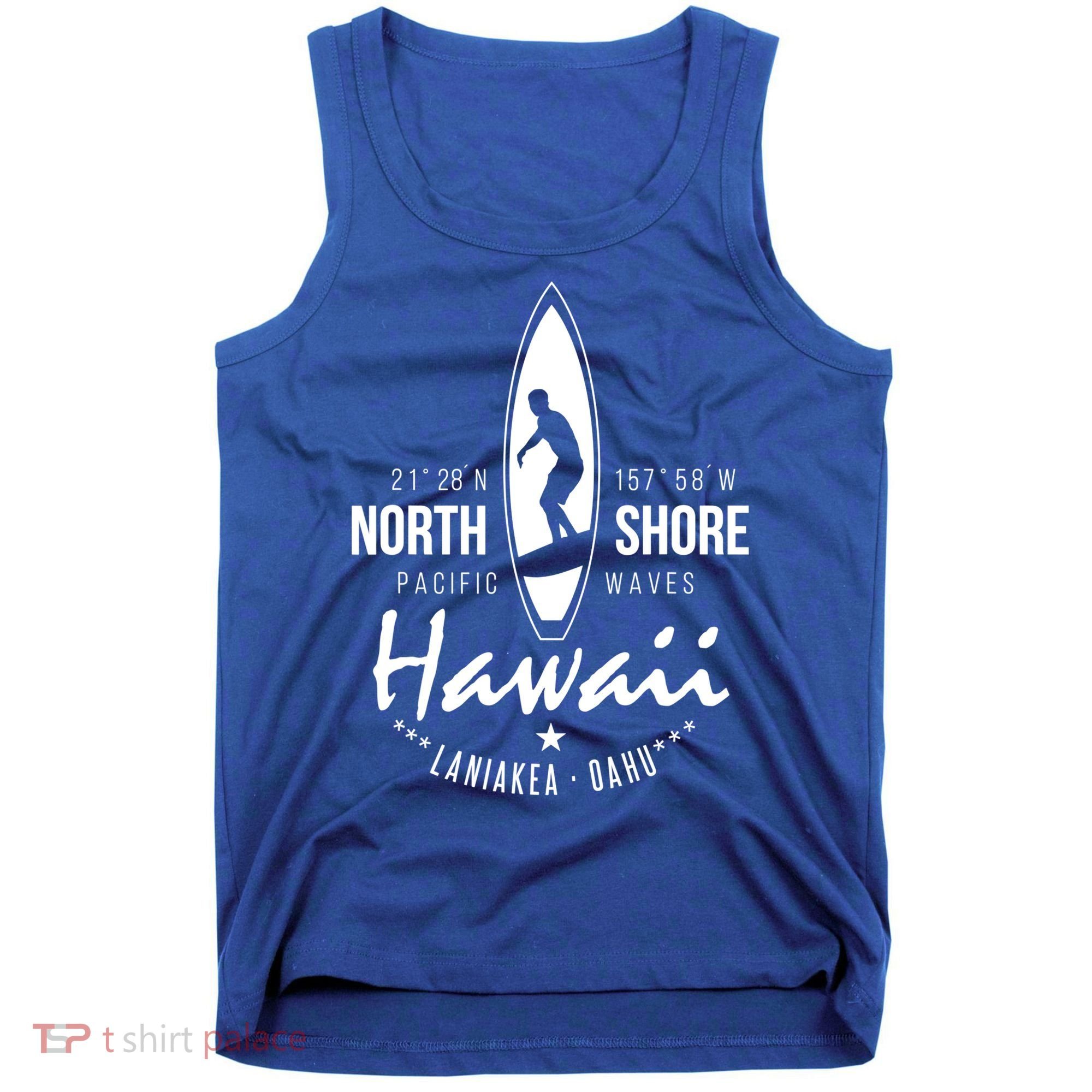 Surfer Gift Hawaii North Shore Laniakea Beach Oahu Tank Top