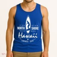 Surfer Gift Hawaii North Shore Laniakea Beach Oahu Tank Top thumb 3