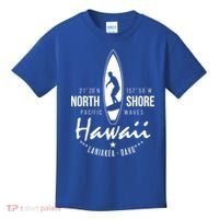 Surfer Gift Hawaii North Shore Laniakea Beach Oahu Kids T-Shirt thumb 0