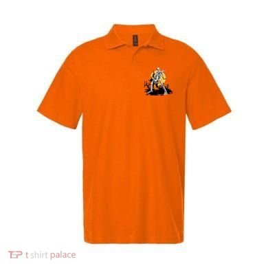 Skeleton Guitar Halloween Spooky Polo