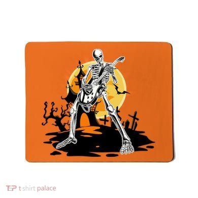 Skeleton Guitar Halloween Spooky Mousepad