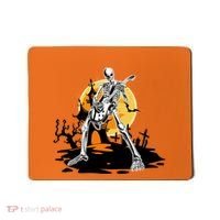 Skeleton Guitar Halloween Spooky Mousepad thumb 0