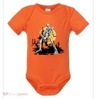 Skeleton Guitar Halloween Spooky Baby Bodysuit thumb 0
