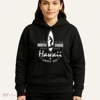 Surfer Gift Hawaii North Shore Laniakea Beach Oahu Hoodie thumb 5