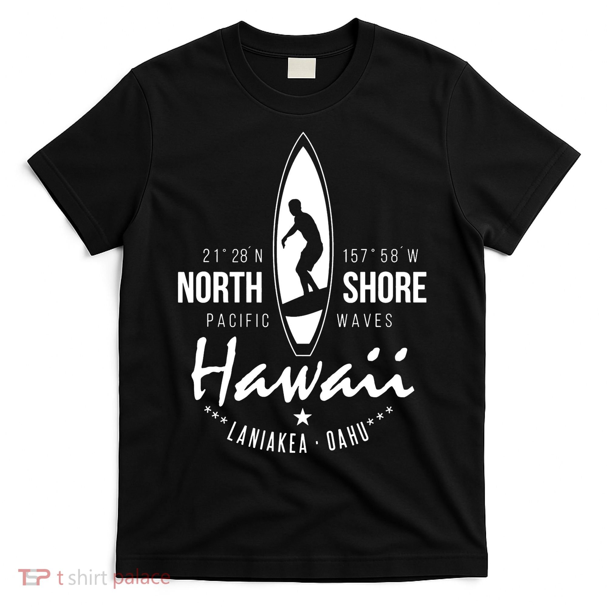 Surfer Gift Hawaii North Shore Laniakea Beach Oahu T-Shirt