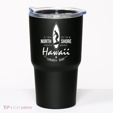 Surfer Gift Hawaii North Shore Laniakea Beach Oahu Tumbler