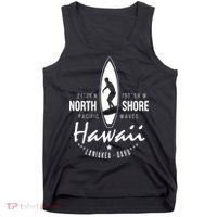 Surfer Gift Hawaii North Shore Laniakea Beach Oahu Tank Top thumb 0