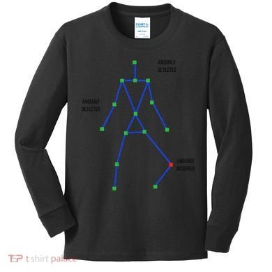 Sls Ghost Hunting Paranormal Investigation Ghost Hunter Kids Long Sleeve Shirt