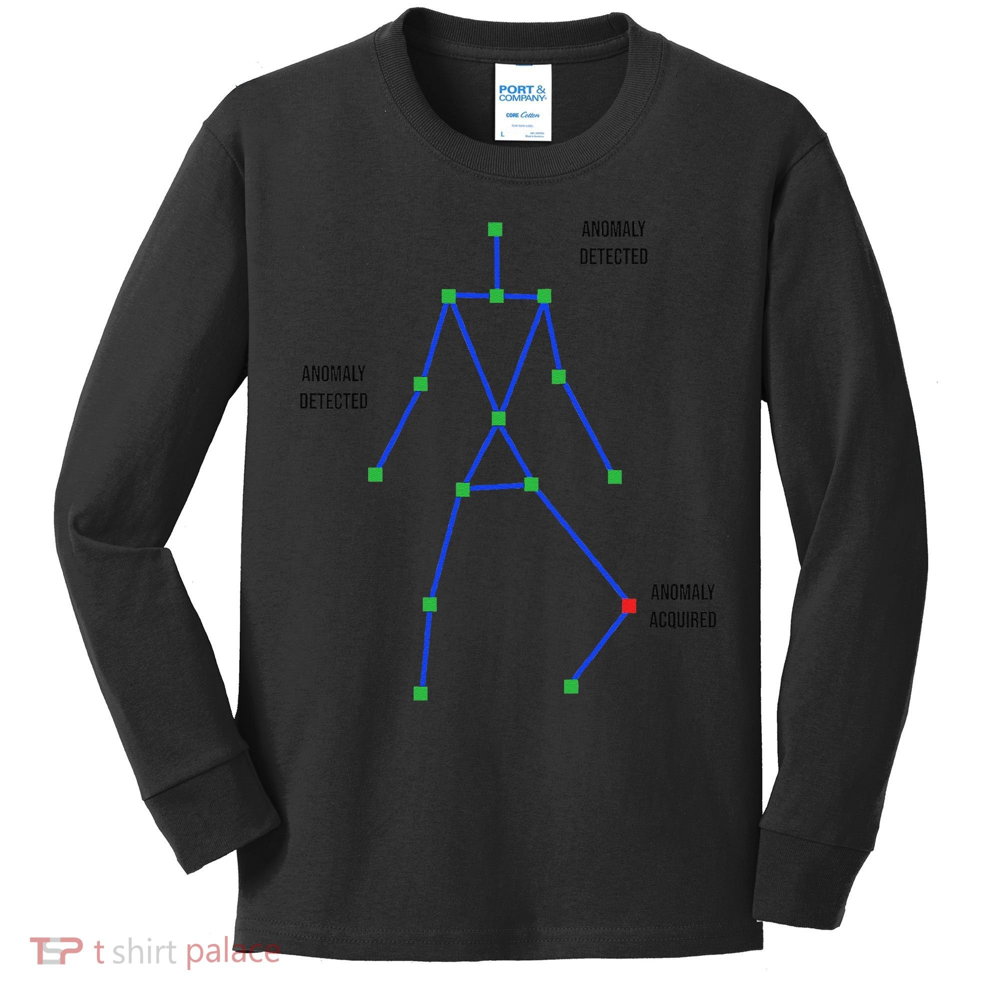 Sls Ghost Hunting Paranormal Investigation Ghost Hunter Kids Long Sleeve Shirt