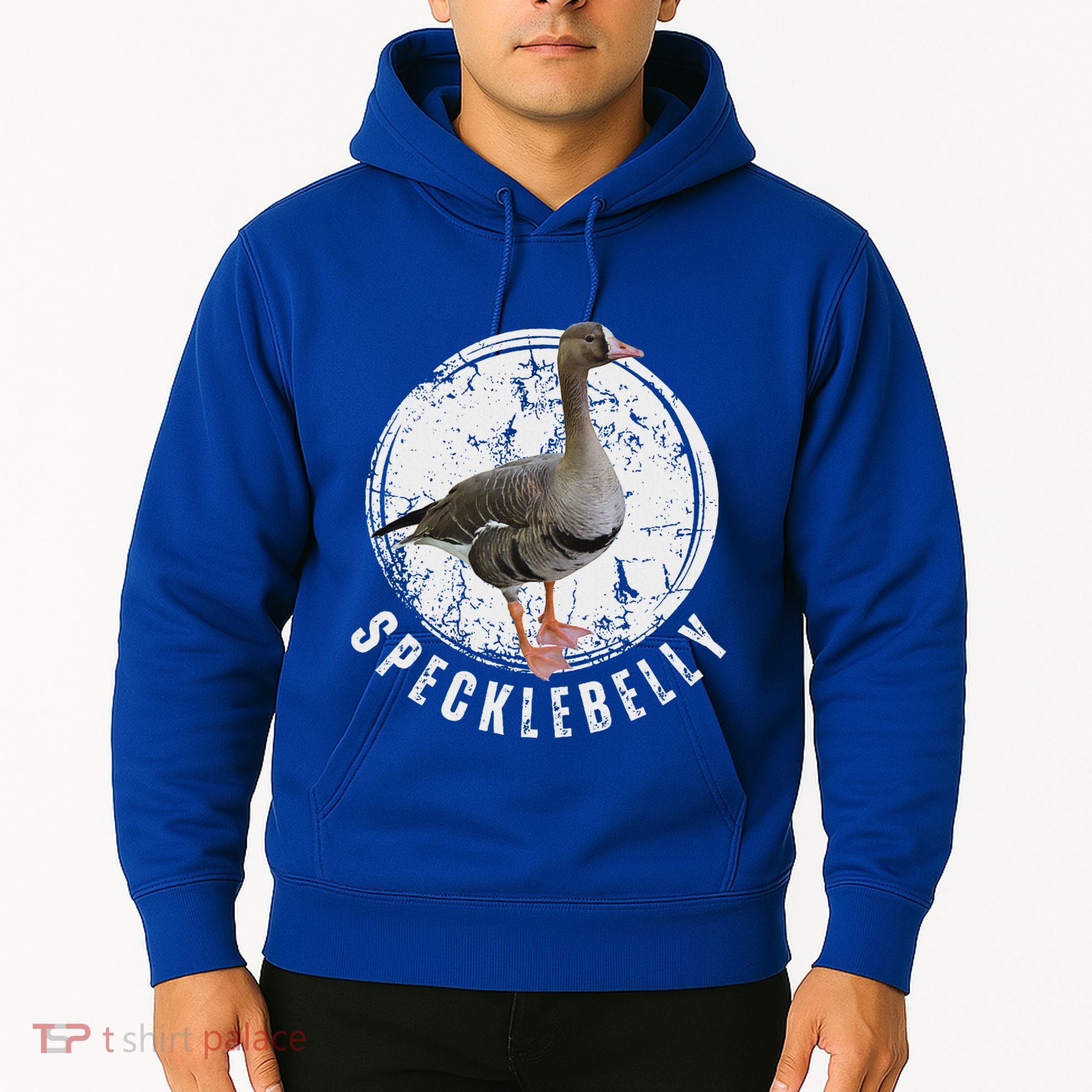 Specklebelly Goose Hunting Speck White Hoodie
