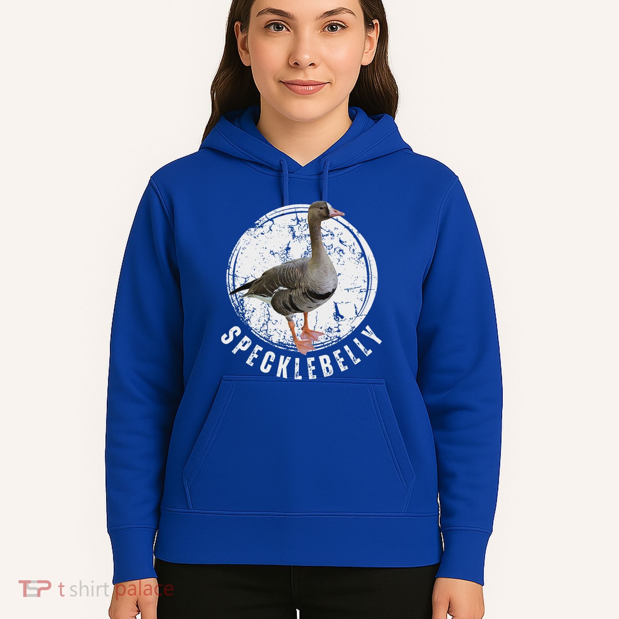 Specklebelly Goose Hunting Speck White Hoodie
