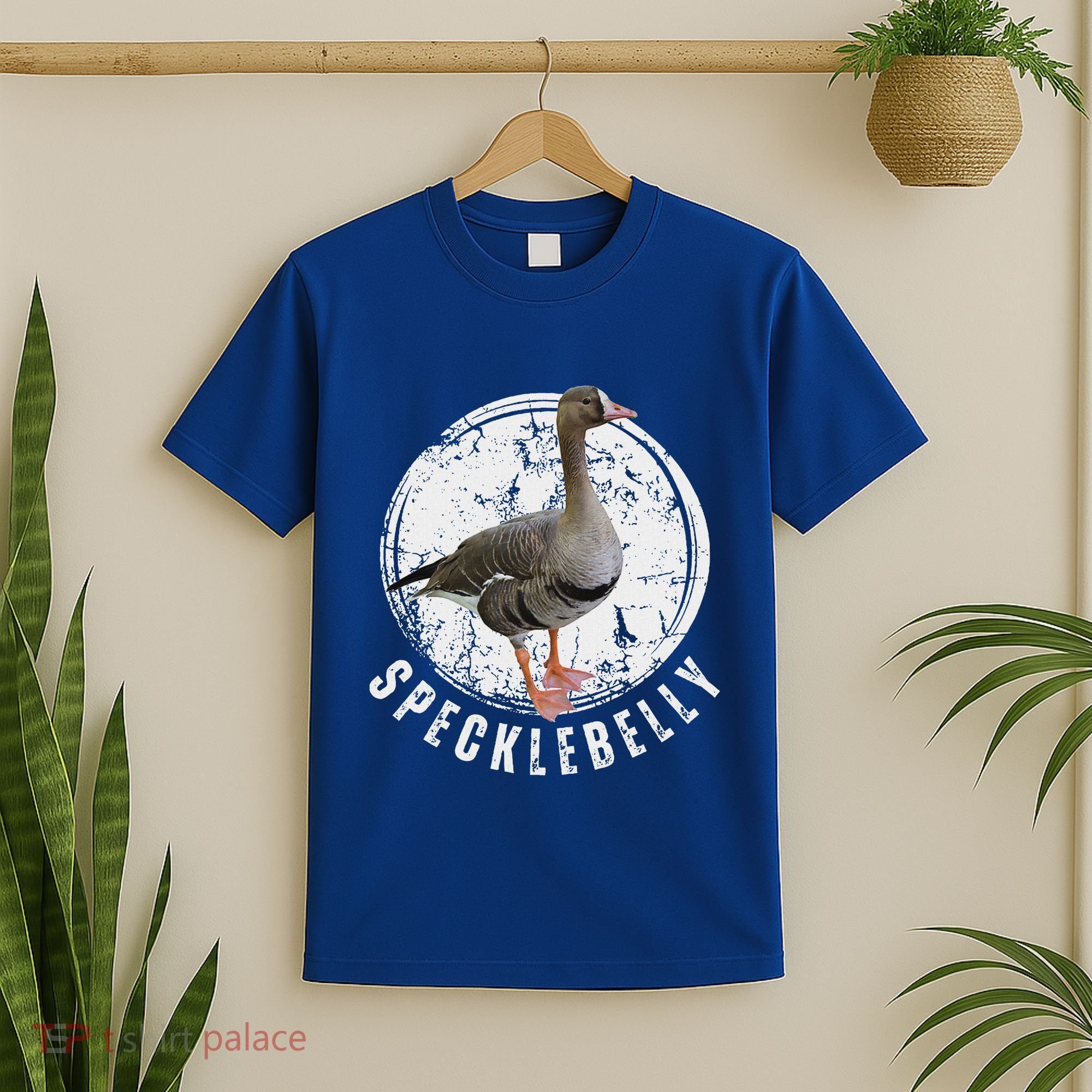 Specklebelly Goose Hunting Speck White T-Shirt