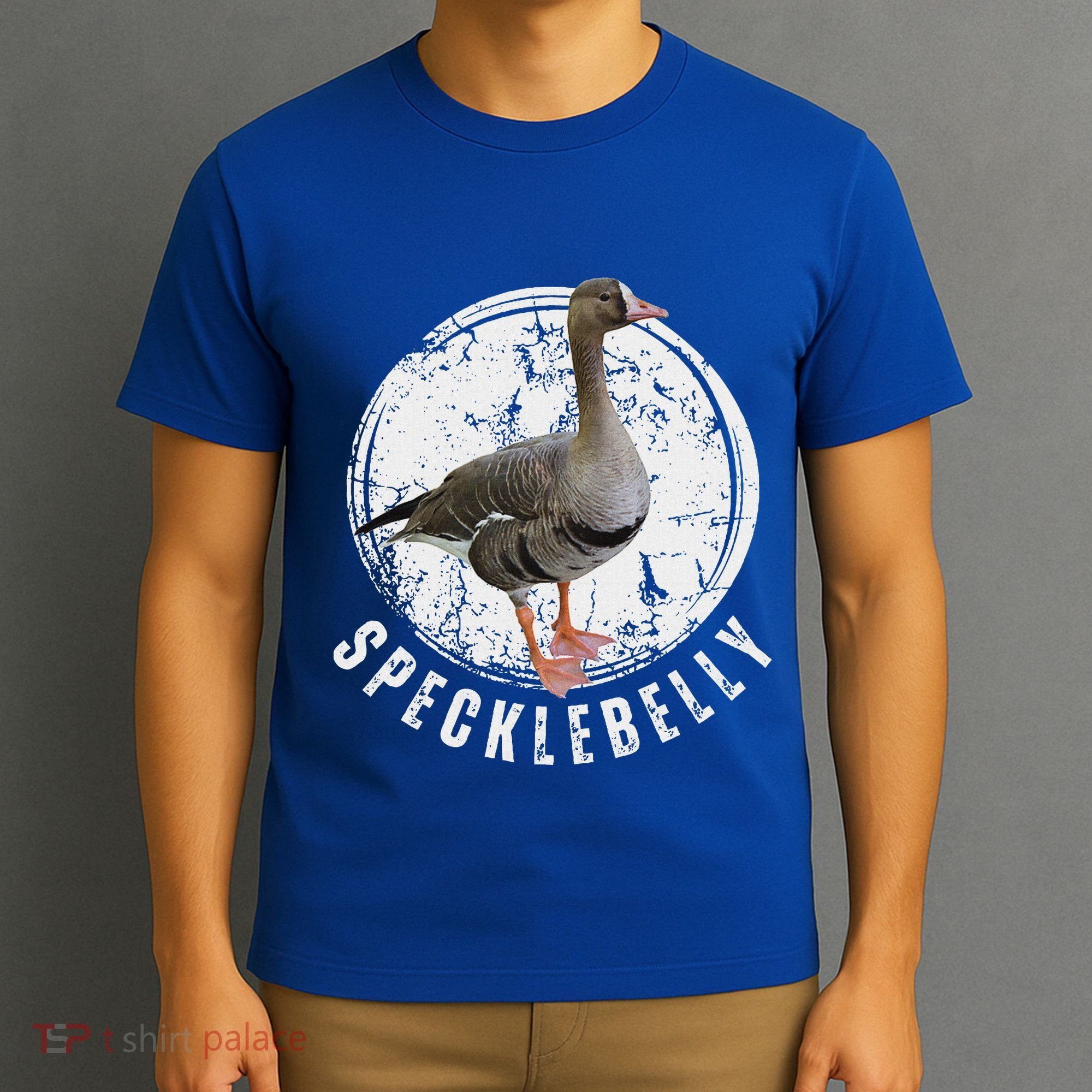 Specklebelly Goose Hunting Speck White T-Shirt