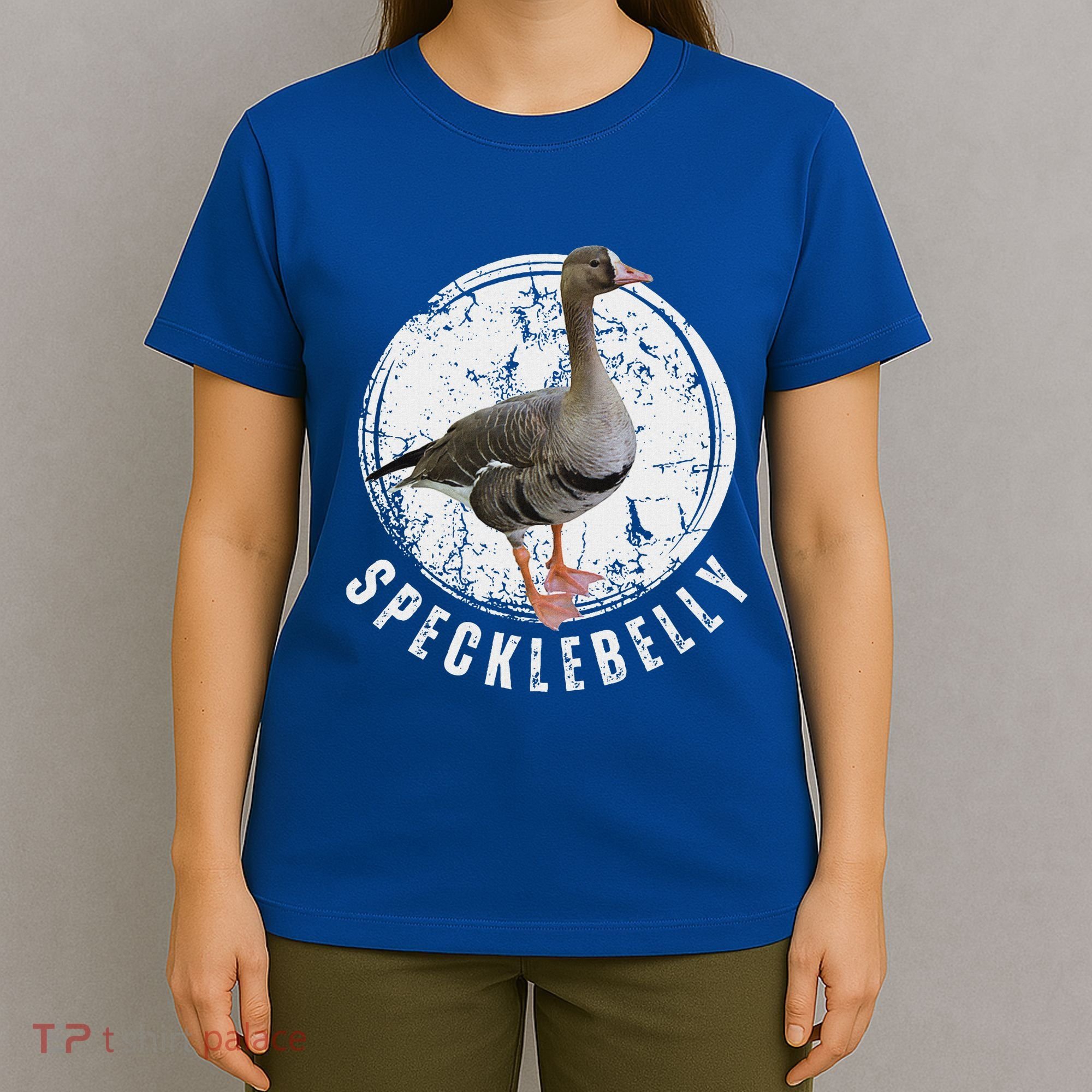 Specklebelly Goose Hunting Speck White T-Shirt