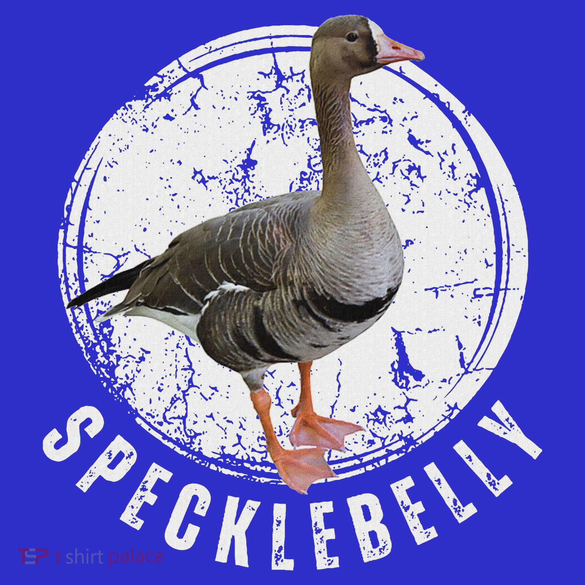 Specklebelly Goose Hunting Speck White T-Shirt