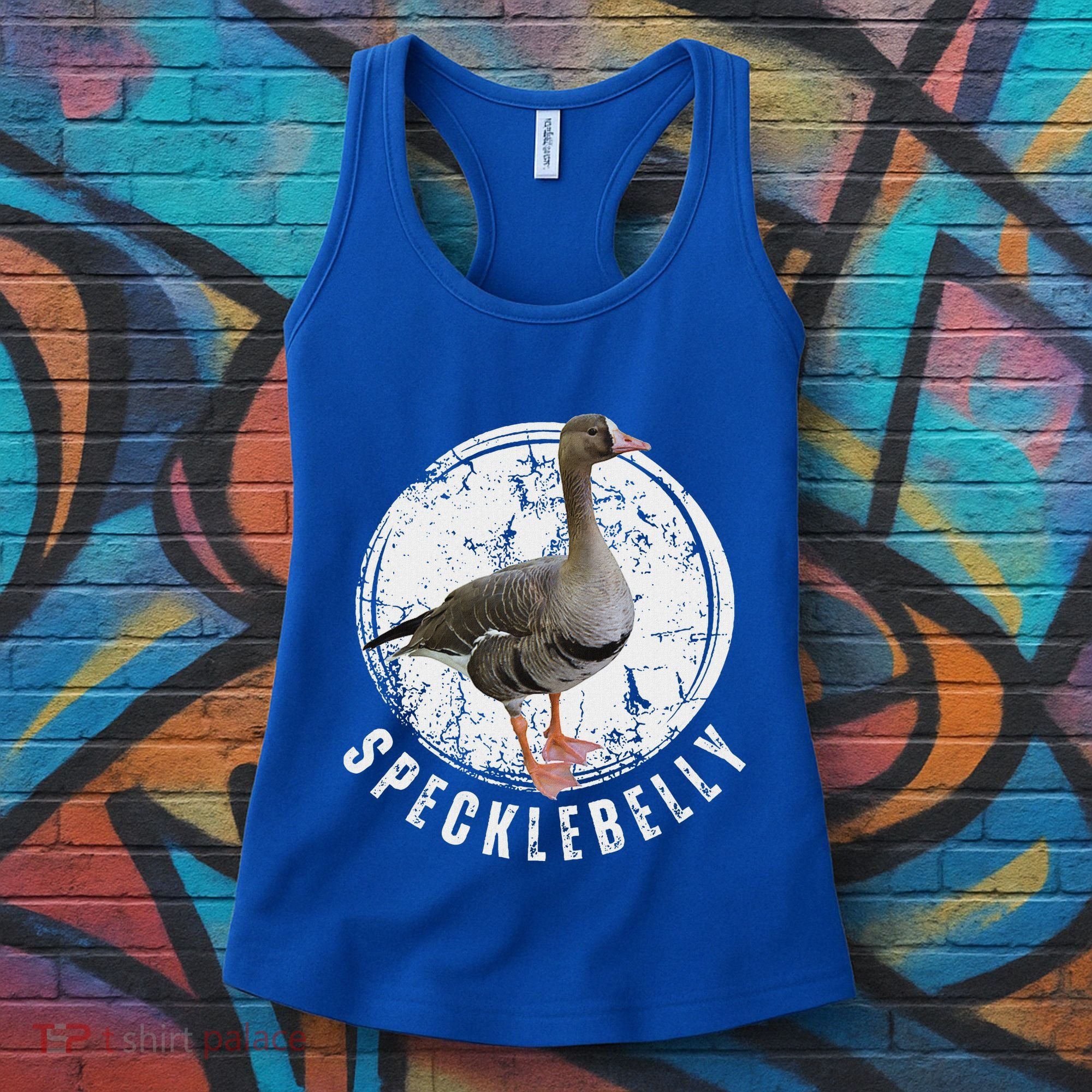 Specklebelly Goose Hunting Speck White Women's Tank Top
