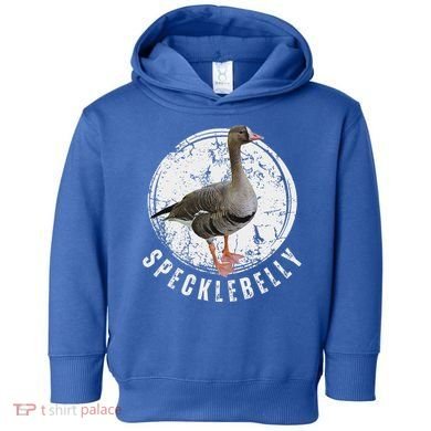 Specklebelly Goose Hunting Speck White Toddler Hoodie