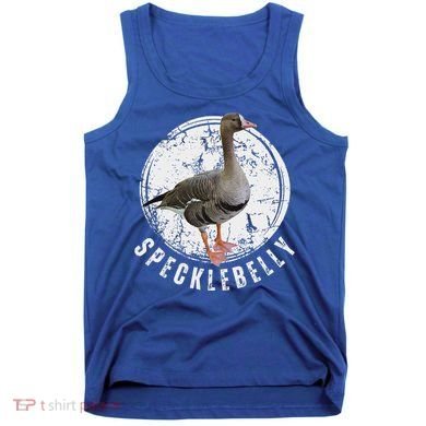 Specklebelly Goose Hunting Speck White Tank Top