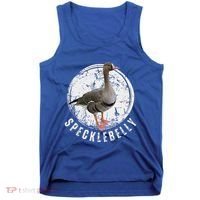 Specklebelly Goose Hunting Speck White Tank Top thumb 0
