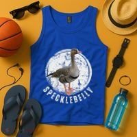 Specklebelly Goose Hunting Speck White Tank Top thumb 4