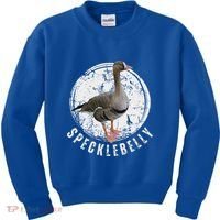 Specklebelly Goose Hunting Speck White Kids Sweatshirt thumb 0