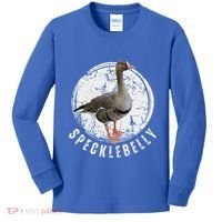 Specklebelly Goose Hunting Speck White Kids Long Sleeve Shirt thumb 0
