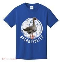 Specklebelly Goose Hunting Speck White Kids T-Shirt thumb 0