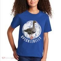 Specklebelly Goose Hunting Speck White Kids T-Shirt thumb 2