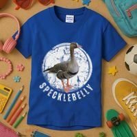 Specklebelly Goose Hunting Speck White Kids T-Shirt thumb 3