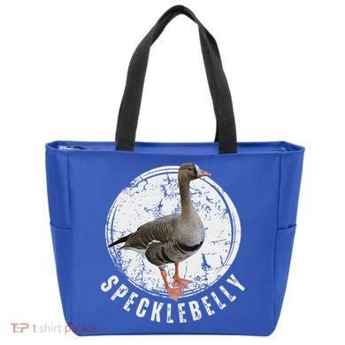 Specklebelly Goose Hunting Speck White Tote Bag