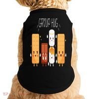 Smores Group Hug  Camping Campfire Marshmallow Smores Doggie Tank thumb 0
