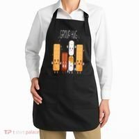 Smores Group Hug  Camping Campfire Marshmallow Smores Apron thumb 2