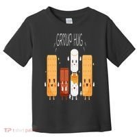 Smores Group Hug  Camping Campfire Marshmallow Smores Toddler T-Shirt thumb 0