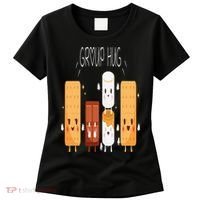 Smores Group Hug  Camping Campfire Marshmallow Smores Women's T-Shirt thumb 0