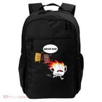 Smores Group Hug S’Mores Camping Food Marshmallows On Fire Backpack thumb 0