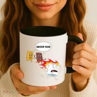 Smores Group Hug S’Mores Camping Food Marshmallows On Fire Coffee Mug thumb 3