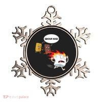 Smores Group Hug S’Mores Camping Food Marshmallows On Fire Ornament thumb 0