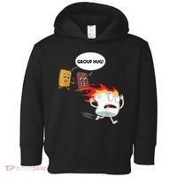 Smores Group Hug S’Mores Camping Food Marshmallows On Fire Toddler Hoodie thumb 0