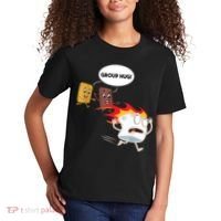 Smores Group Hug S’Mores Camping Food Marshmallows On Fire Kids T-Shirt thumb 2