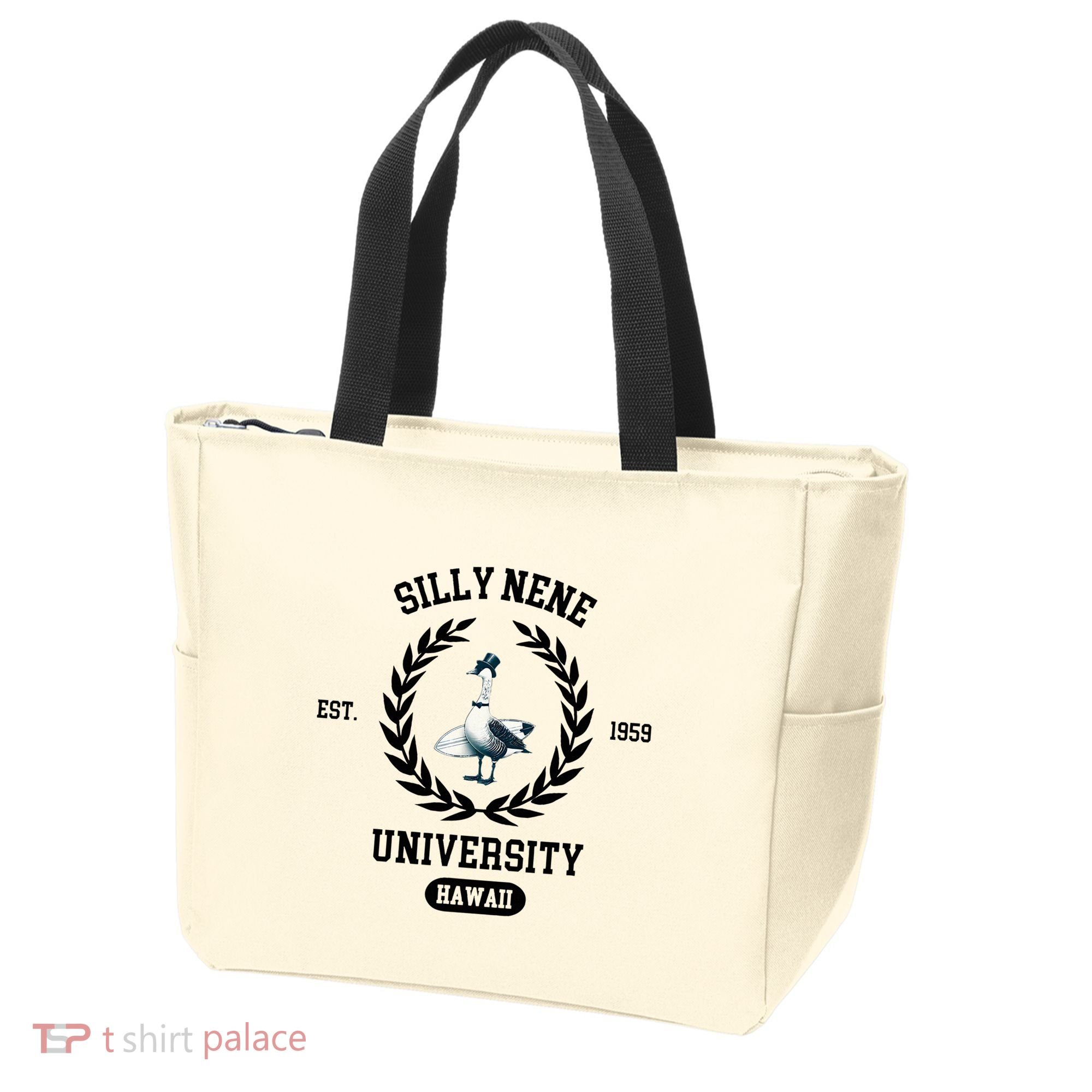 Silly Goose Hawaii Silly Nene Goose Tote Bag