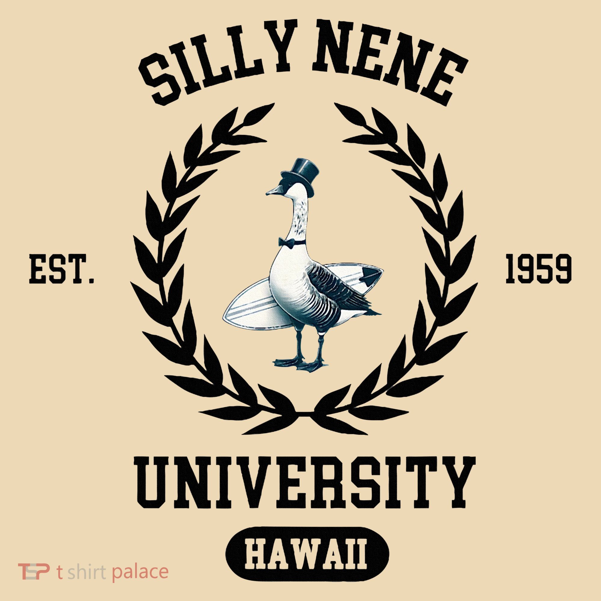 Silly Goose Hawaii Silly Nene Goose Tote Bag