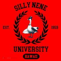 Silly Goose Hawaii Silly Nene Goose Santa Hat thumb 1