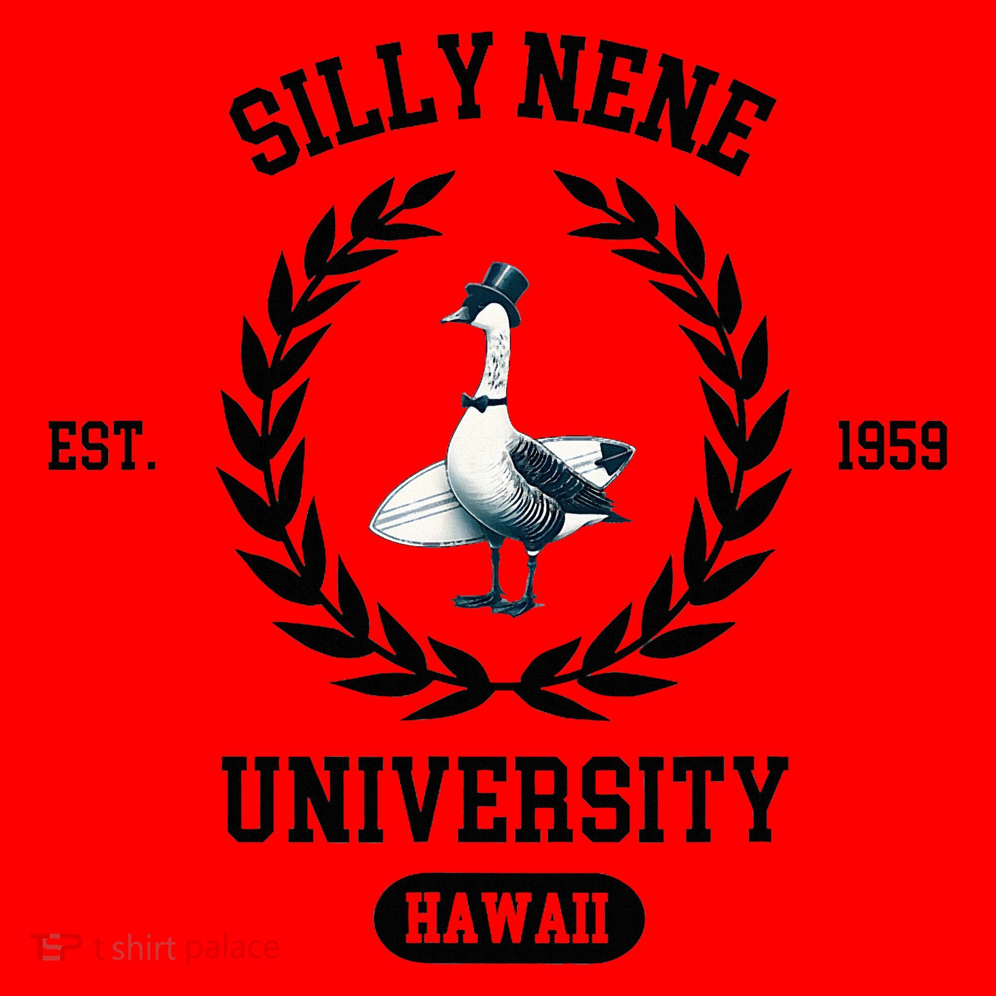 Silly Goose Hawaii Silly Nene Goose Santa Hat