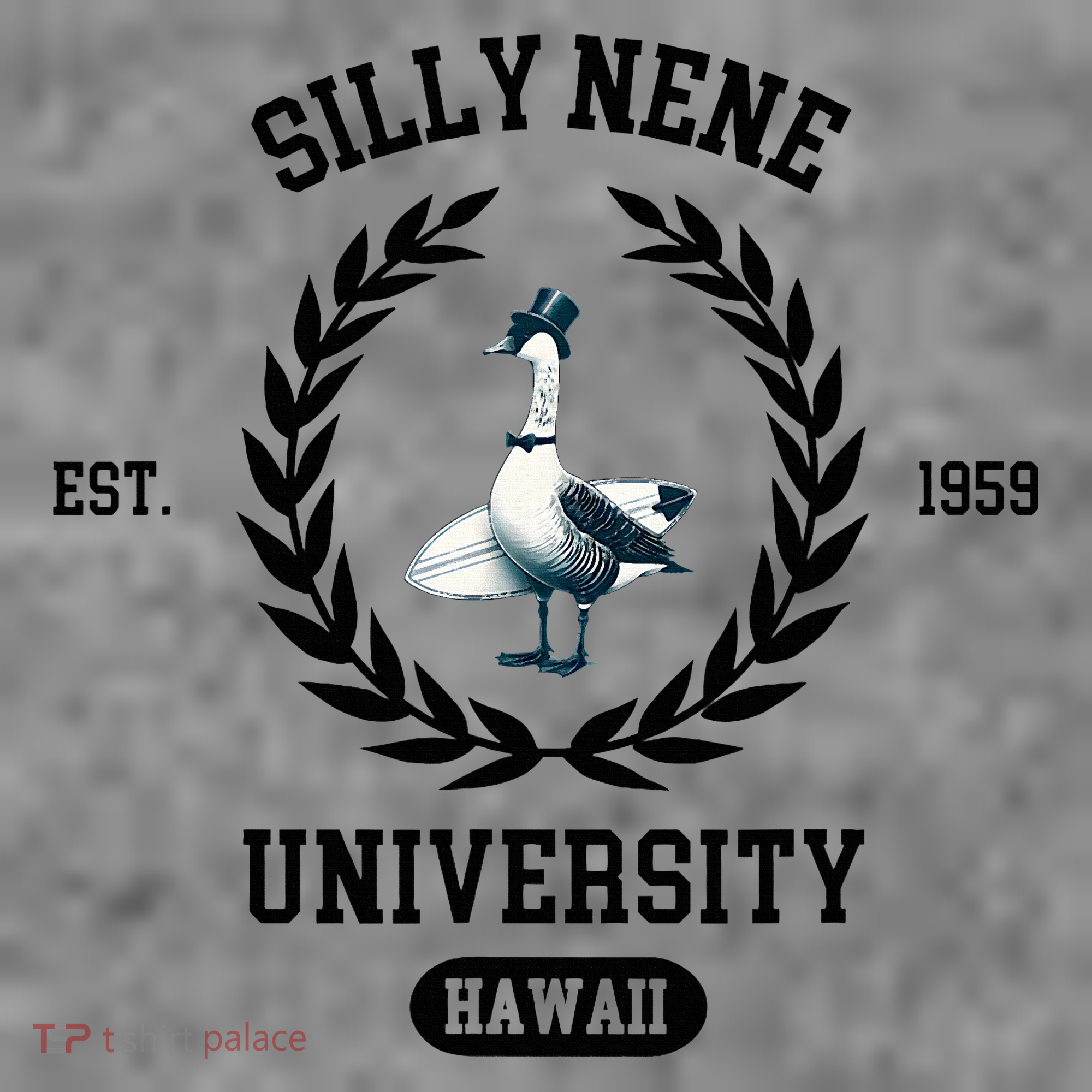 Silly Goose Hawaii Silly Nene Goose Toddler Hoodie