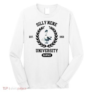 Silly Goose Hawaii Silly Nene Goose Long Sleeve Shirt