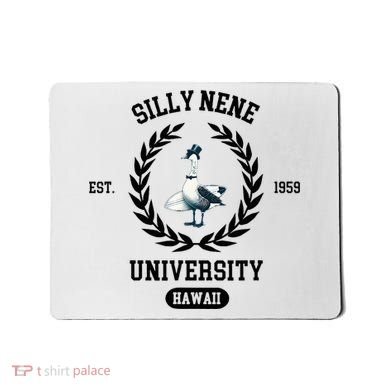 Silly Goose Hawaii Silly Nene Goose Mousepad