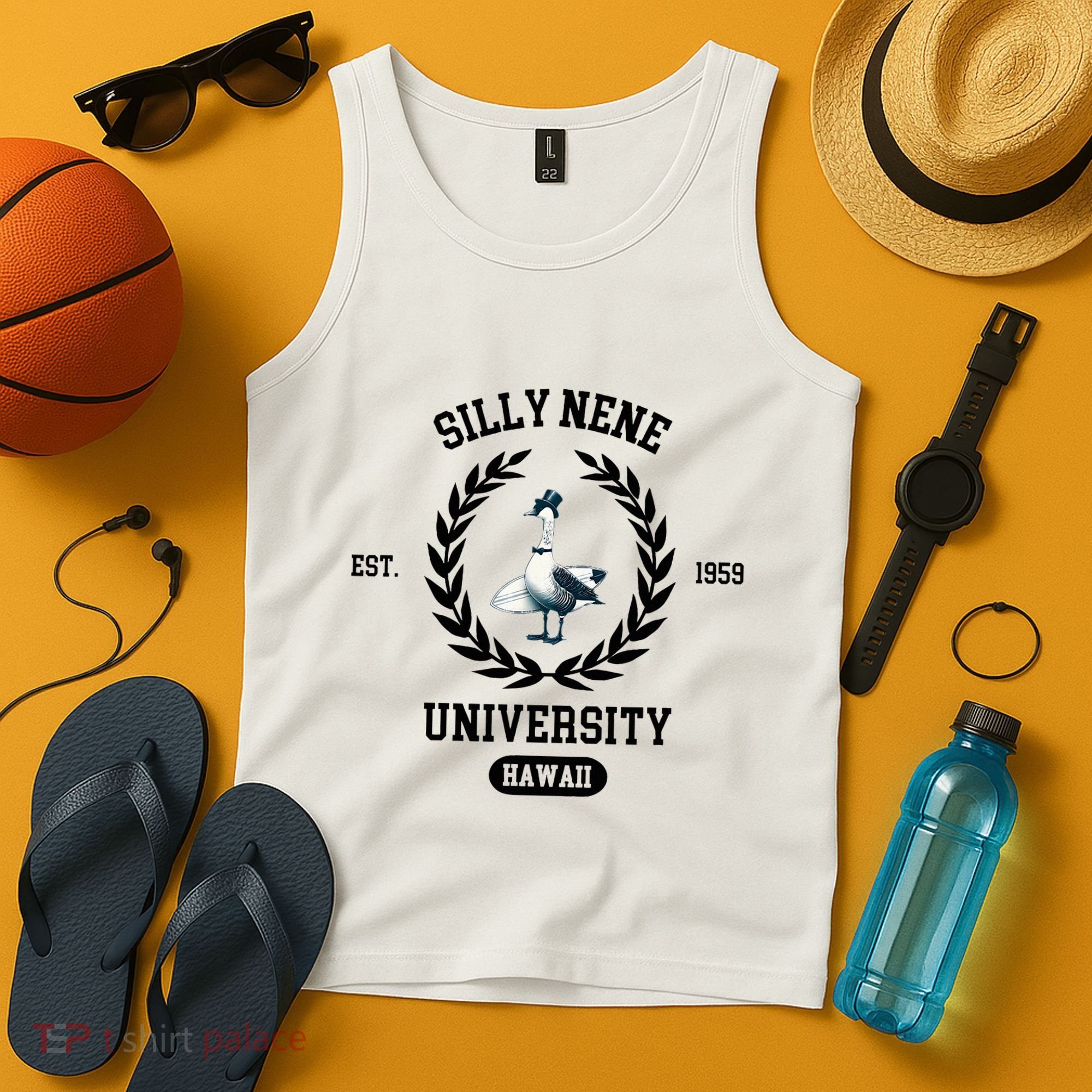 Silly Goose Hawaii Silly Nene Goose Tank Top