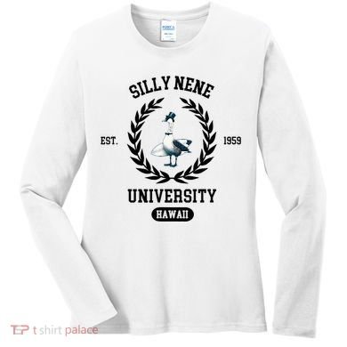 Silly Goose Hawaii Silly Nene Goose Women's Long Sleeve Shirt